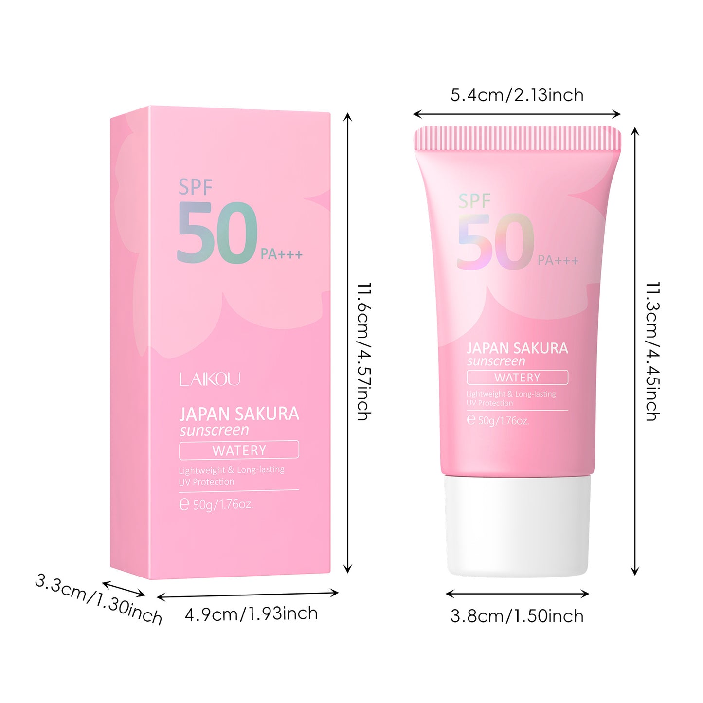 LAIKOU Sakura Sunscreen Moisturizing Primer 50g