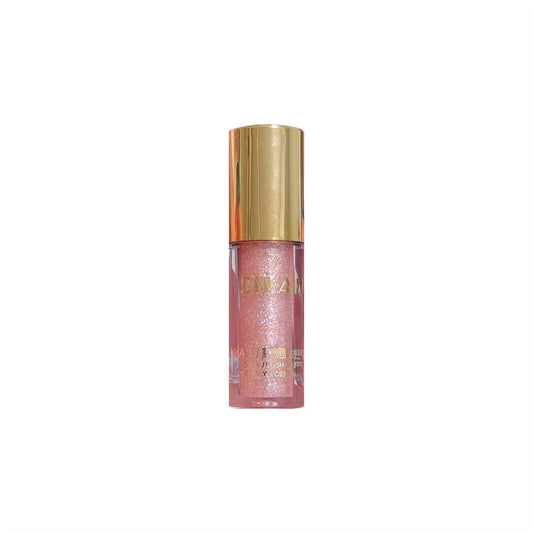 DIKALU Mini Shaved Ice Glitter Lip Gloss, Mirror-Finish Lip Gloss, Fine-Glitter Lip Gloss, Clear Lip Gloss, Dewy Lipstick