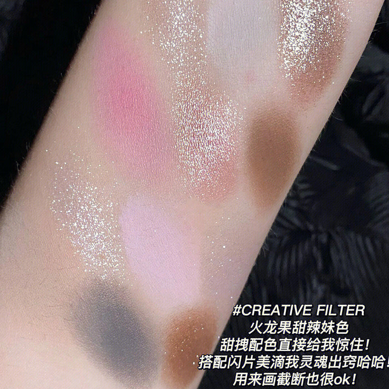 DIKALU 12-Color Eyeshadow Palette: “Raw Neutrals” Matte Earth Tones “Milk Tea” Palette – Authentic Blush