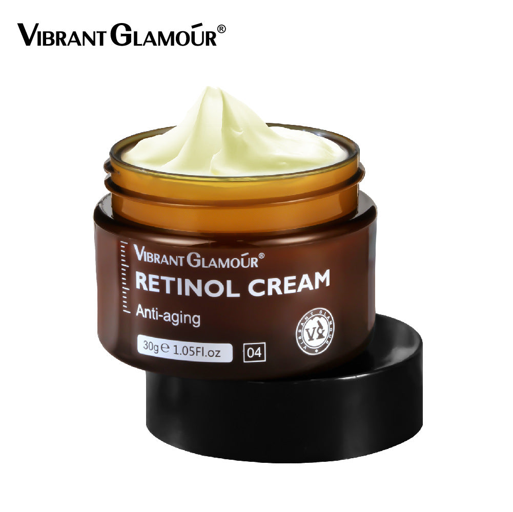 VIBRANTGLAMOUR Retinol Collection: Retinol Face Cream 30g, Retinol Eye Cream 20g, Retinol Face Serum 30ml, Retinol Eye Serum 30ml