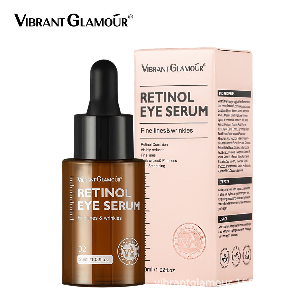 VIBRANTGLAMOUR Retinol Collection: Retinol Face Cream 30g, Retinol Eye Cream 20g, Retinol Face Serum 30ml, Retinol Eye Serum 30ml