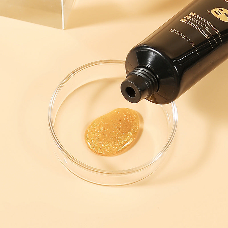 LAIKOU 24K Golden Snail Tear Off Facial Mask for Moisturizing, Cleaning And Improving Rough Skin for Men And Women 50g