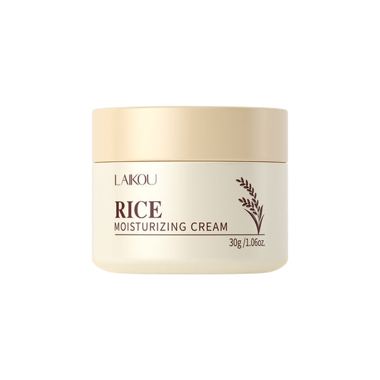 LAIKOU  Rice Cream 30g Moisturizing Cream with Plant Extracts for Facial Care