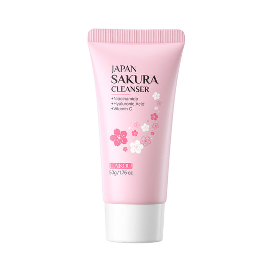 LAIKOU Japan Sakura Collection, Featuring Two Sakura Cleansers 50g