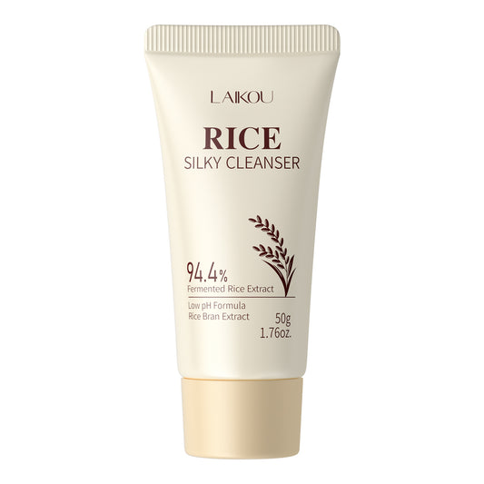 LAIKOU Rice Facial Cleanser 50g: Hydrating and Moisturizing