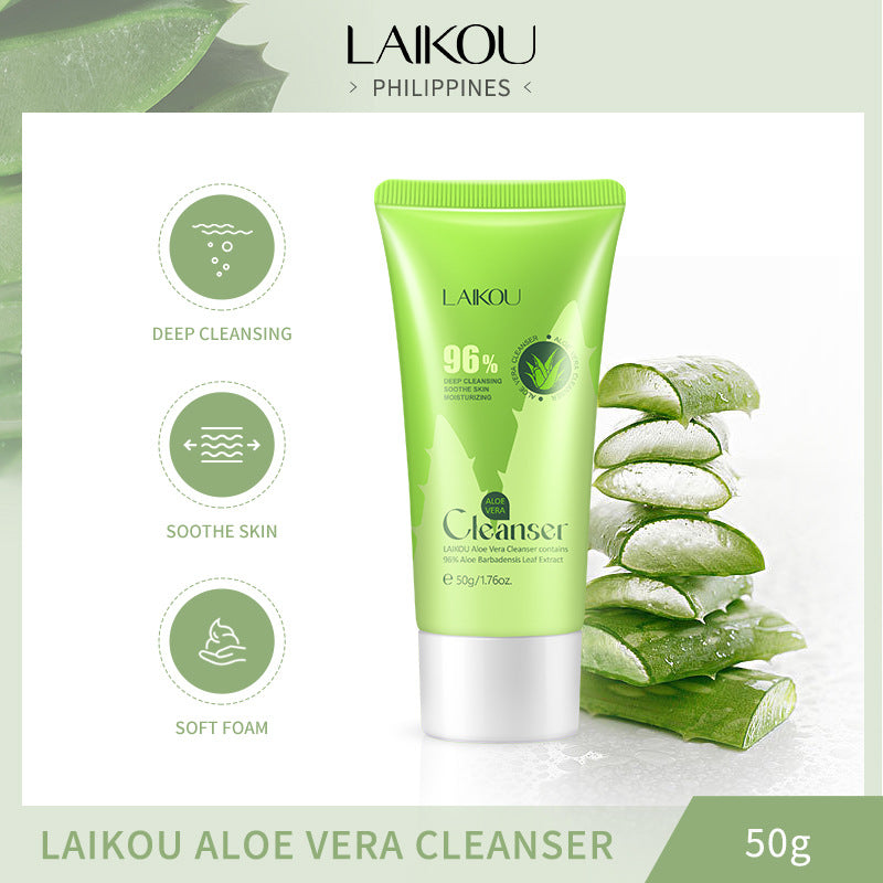 LAIKOU Aloe Vera Facial Cleanser 50g