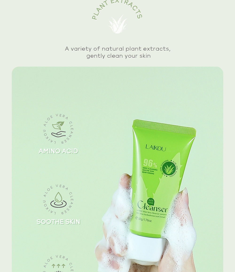 LAIKOU Aloe Vera Facial Cleanser 50g