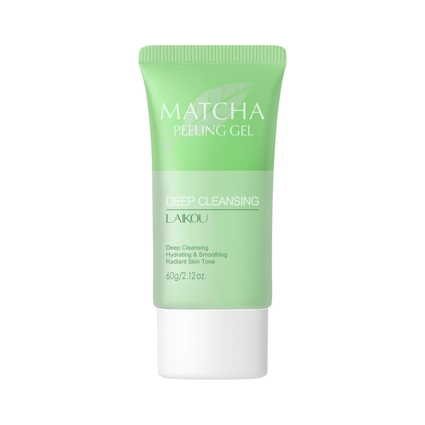 LAIKOU Matcha Peeling Gel for Face, Moisturizing Facial Scrub 60g