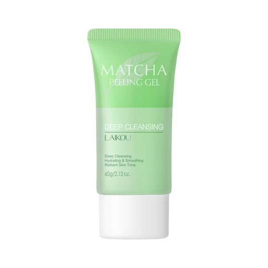 LAIKOU Matcha Peeling Gel for Face, Moisturizing Facial Scrub 60g