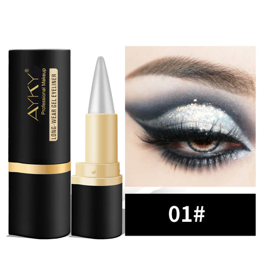 AYKY Waterproof Eyeliner: Matte, Quick-Drying, Single-Tip, Intense Matte Eyeliner 3g