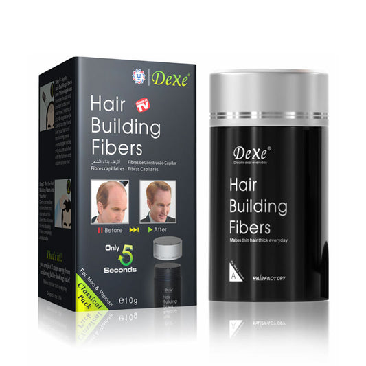 Dexe hair building fibers 22g Thickening Hair Fibers, Enhancing Hair Physically, Providing Instant Scalp Coverage, Offering Immediate Volume, And Featuring a