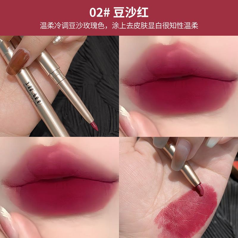DIKALU Automatic Rotating Lip Liner: The Ultimate Lipstick Tool—Precise Lines, Waterproof, Moisturizing, and Long-Lasting