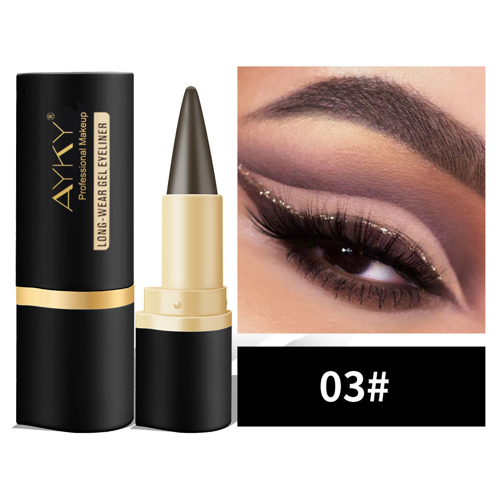 AYKY Waterproof Eyeliner: Matte, Quick-Drying, Single-Tip, Intense Matte Eyeliner 3g