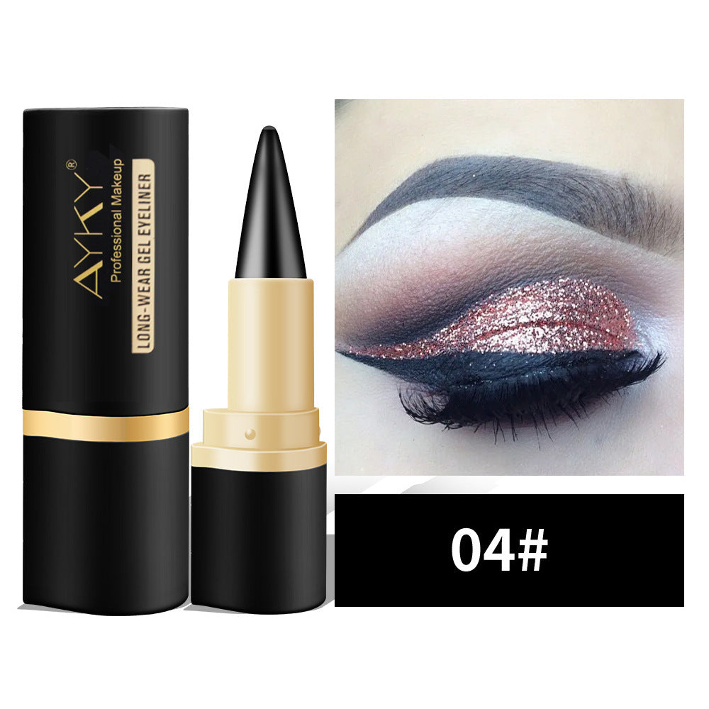 AYKY Waterproof Eyeliner: Matte, Quick-Drying, Single-Tip, Intense Matte Eyeliner 3g